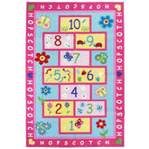 EFFEN Bugs & Butterflies Hopscotch Rug